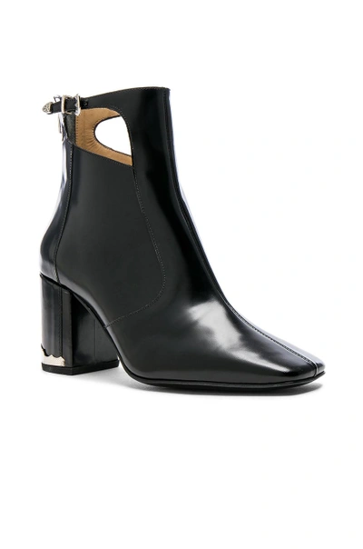 Shop Toga Pulla Leather Boots In Black