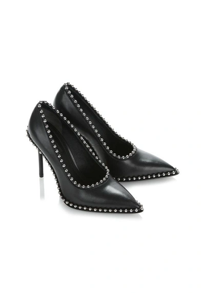 Shop Alexander Wang Rie Pump In Black