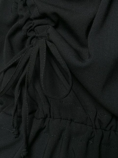 Shop Lost & Found One Shoulder Knit Dress In Black