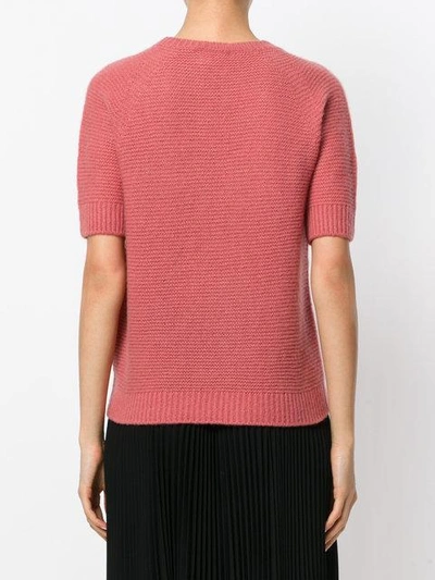 Shop Max Mara Short Sleeved Sweater