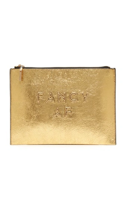 Milly Fancy Af Bag In Gold Foil