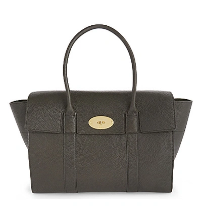 Mulberry Bayswater New Leather Tote In Racing Green