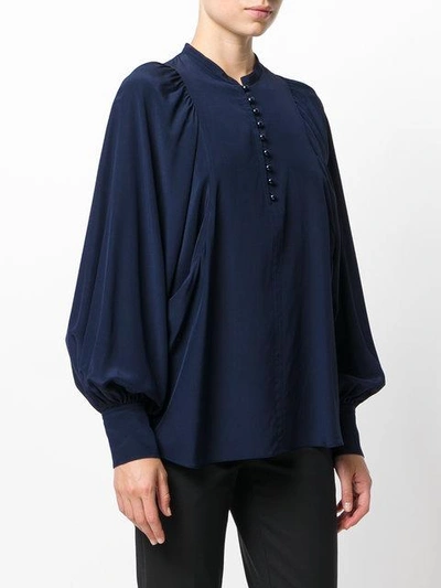 Shop Joseph Exaggerated Sleeve Blouse