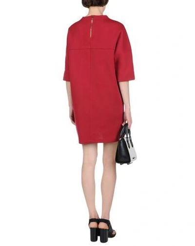 Shop Marni Short Dresses In Red