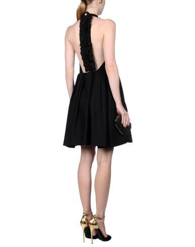 Shop Fendi Short Dress In Black