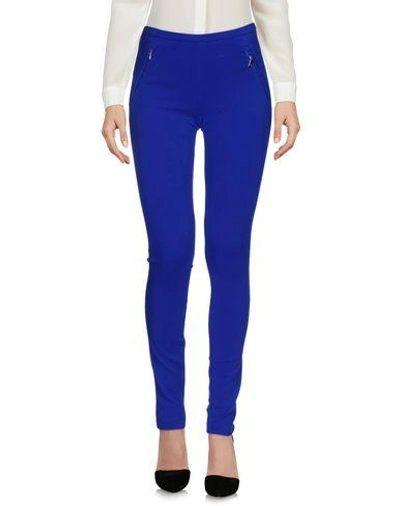 Shop Emilio Pucci Casual Pants In Blue