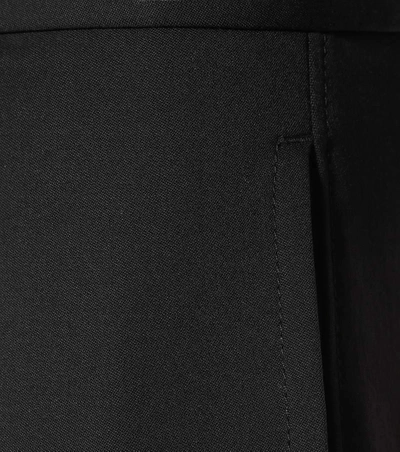 Shop Joseph Wool Trousers In Black
