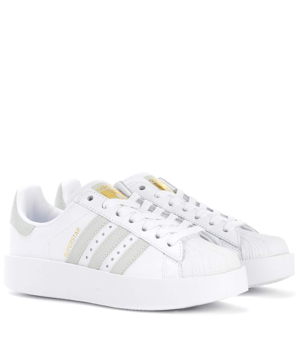 Adidas Originals Superstar Bold Leather Sneakers | ModeSens