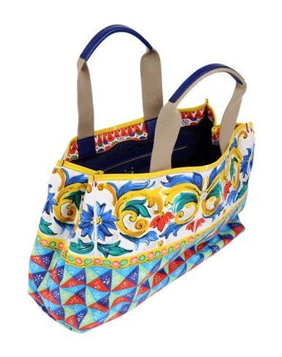 Shop Dolce & Gabbana Handbag In Yellow