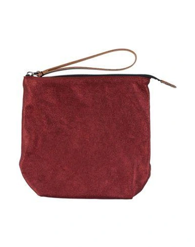 Marni Pouches In Maroon