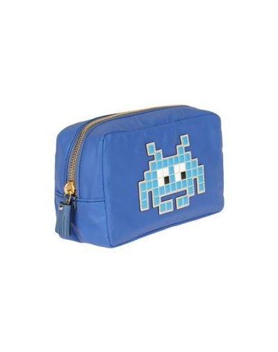 Shop Anya Hindmarch Beauty Case In Blue