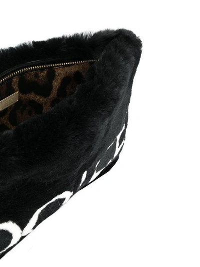 Shop Dolce & Gabbana Cleo Fur Clutch Bag