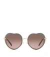 MIU MIU Heart Shape Sunglasses