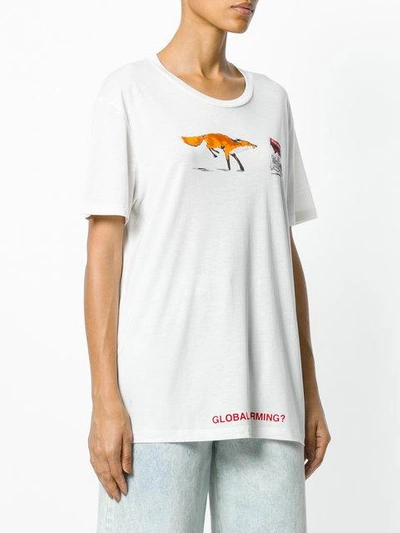 Shop Off-white Fox T-shirt
