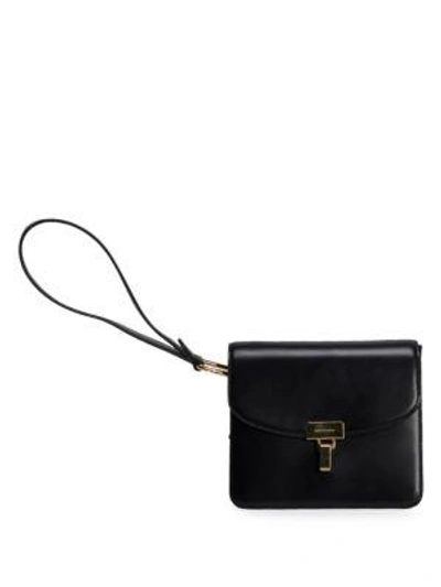 Shop Balenciaga Lock Handbag In Black