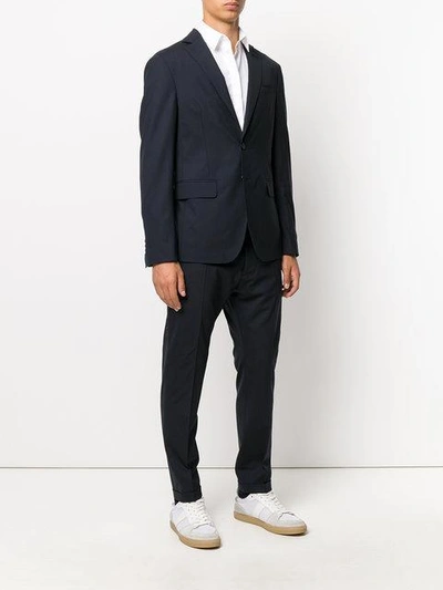Shop Dsquared2 Classic Slim Fit Suit - Blue