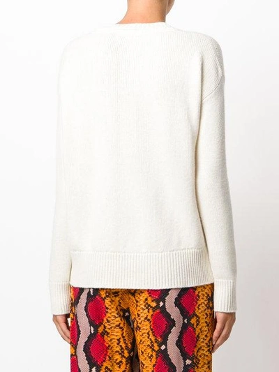 Shop Etro Knitted Top - White