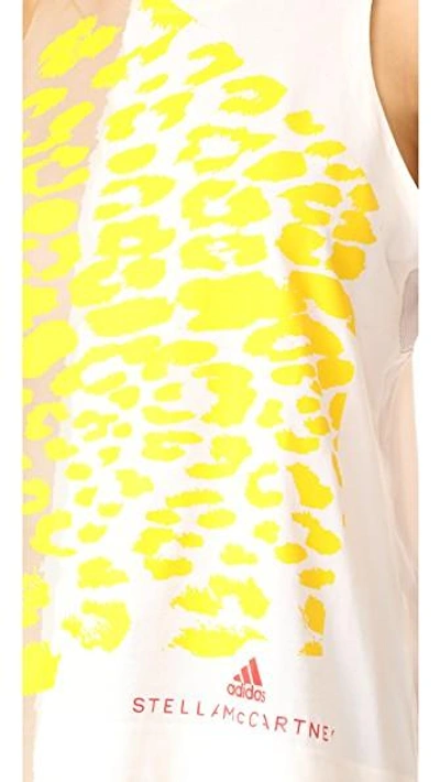 ADIDAS BY STELLA MCCARTNEY ESSENTIALS LEOPARD TANK 