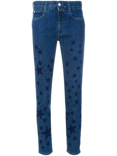Shop Stella Mccartney Skinny Kick Star Jeans In Blue