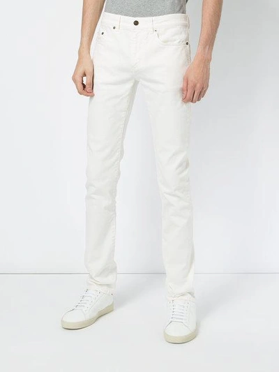 Shop Saint Laurent Skinny Fit Jeans