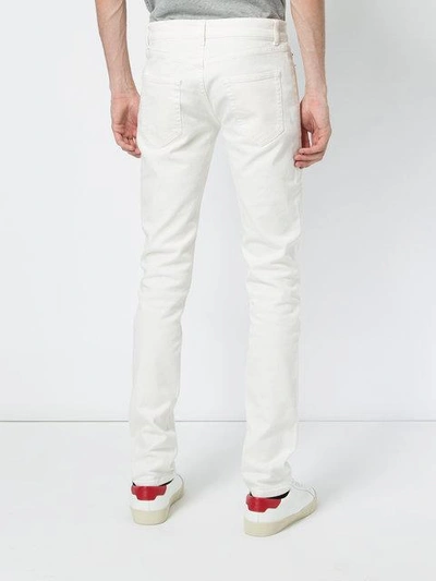 Shop Saint Laurent Skinny Fit Jeans