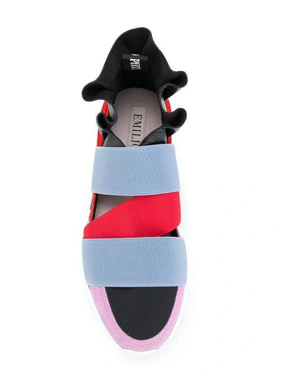 Shop Emilio Pucci Moscow Sneaker Of The World - Multicolour
