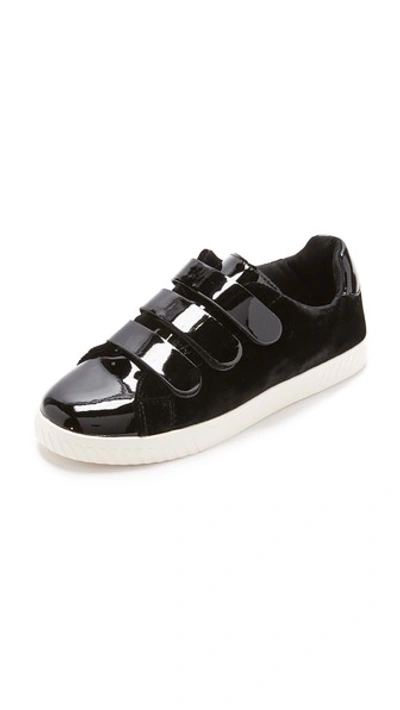 Tretorn Carry Iv Velcro Sneakers In Nero/black