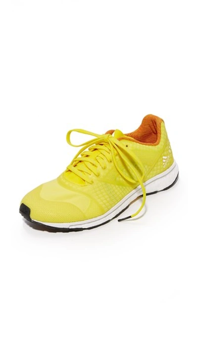 Adidas By Stella Mccartney Adizero Adios Knit Sneaker, Yellow/pink In Vivid  Yellow | ModeSens