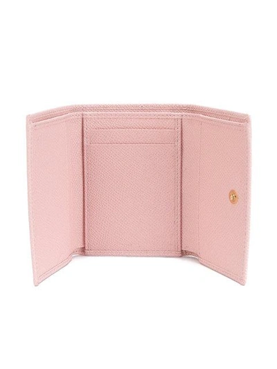 Shop Dolce & Gabbana Dauphine Wallet In Pink
