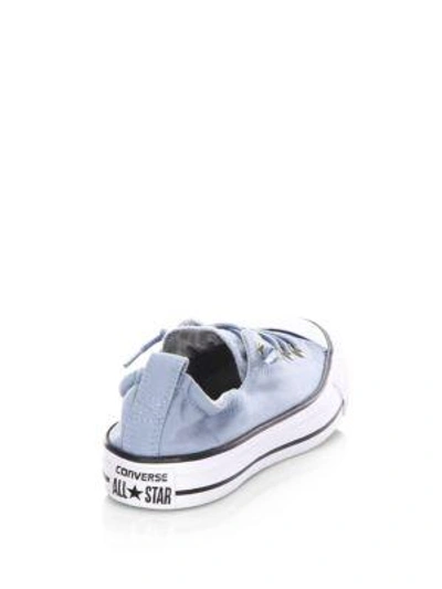 Shop Converse Canvas Slip-on Sneakers In Blue Skate