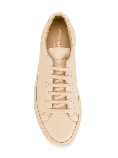 Shop Common Projects Lace-up Sneakers In Neutrals
