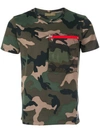 VALENTINO CAMOUFLAGE PRINT T-SHIRT,NV3MG08V3M012257184