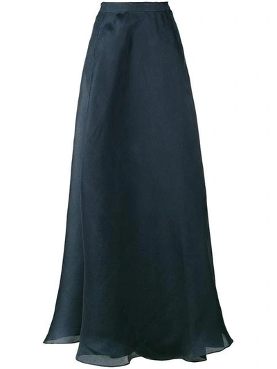 Shop Rosie Assoulin Transformer High-waisted Skirt - Blue