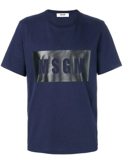 Msgm Logo印花t恤