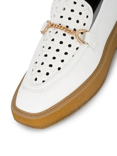 Shop Stella Mccartney Brody Woven Loafers