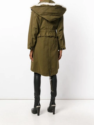 Shop Alexander Mcqueen Hooded Parka Jacket