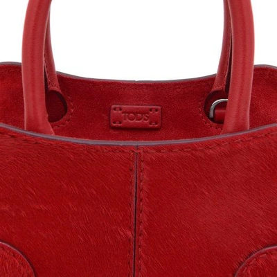 Shop Tod's Sella Bag Mini In Red