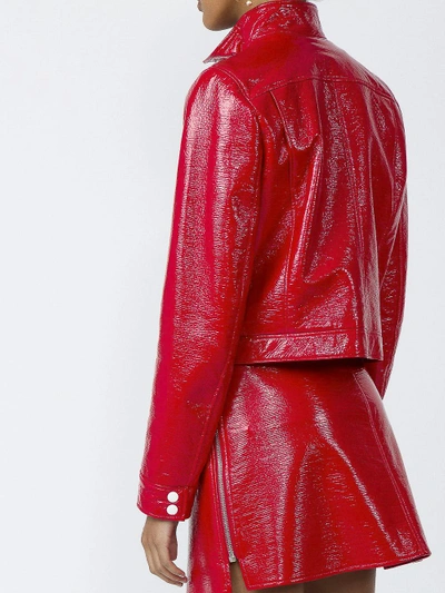 Shop Courrèges Patent Jacket