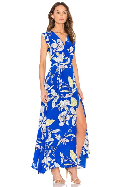 Shop Yumi Kim Swept Away Maxi Dress In Blue
