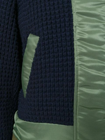 Shop Sacai Knitted Jacket