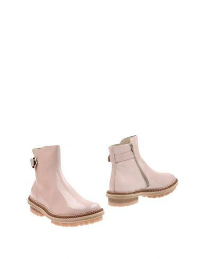 Shop Agl Attilio Giusti Leombruni Ankle Boot In Light Pink