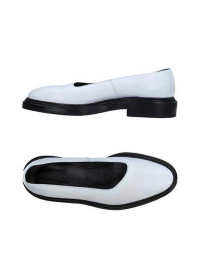 Shop Yang Li Ballet Flats In White