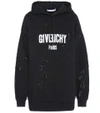 GIVENCHY Distressed oversized hoodie