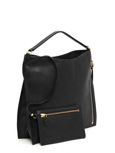 Shop Tom Ford 'alix Hobo' Shoulder Bag In Black