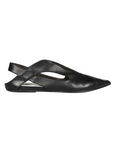 Shop Marsèll Marsell Slipper In Black