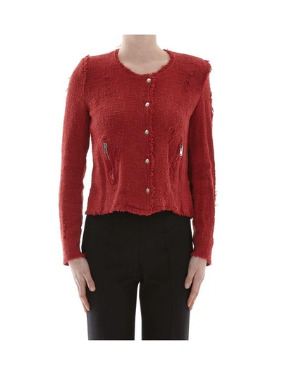 Shop Iro Agnette Jacket In Grenadine