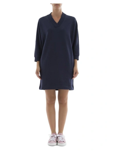 Kenzo Blue Cotton Dress