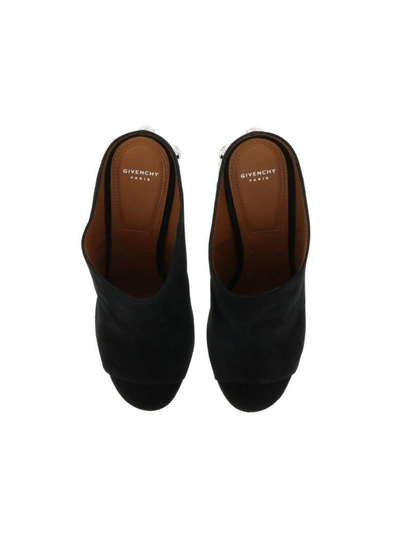 Shop Givenchy Paris Mule In Black