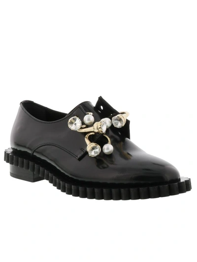 Shop Coliac Cake Laced Up Shoes In Black