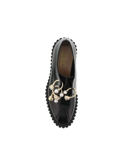 Shop Coliac Cake Laced Up Shoes In Black